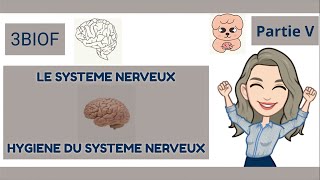 Le système Nerveux  Hygiène Du Système Nerveux  Partie V  SVT  3APIC [upl. by Irec]