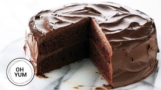 Professional Baker Teaches You How To Make CHOCOLATE CAKE [upl. by Zsa397]