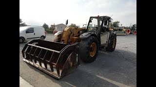 Journée du 20102018 à la ferme  Arrivé du nouveau téléscopique   Caterpillar TH407 [upl. by Raseda]