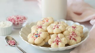 Buttery GlutenFree Spritz Cookies [upl. by Bowers691]