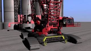 31000 Manitowoc Crawler Crane 1920x1080 [upl. by Lebisor955]