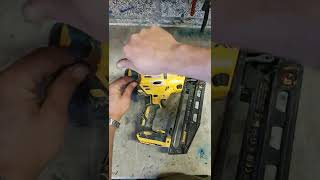 Dewalt DXN660 nail gun not firing pin and driver replaced [upl. by Omocaig]