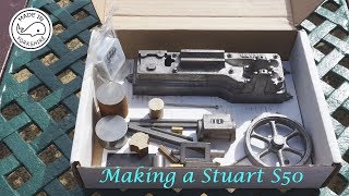 MT22 Part 1  Making a Stuart S50 Engine Soleplate  Bedplate and Bearings By Andrew Whale [upl. by Ris]