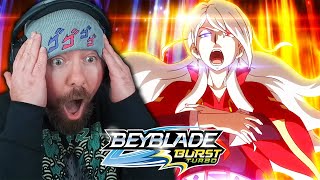 PHI DESTROYS EVERYONE FIRST TIME WATCHING  Beyblade Burst Turbo Episode 2021 REACTION [upl. by Anilos]