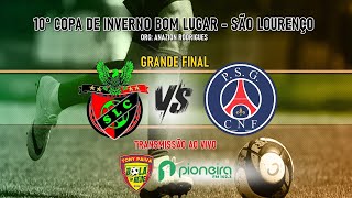 FINAL DA 10° COPA DE INVERNO BOM LUGAR  SÃO LOURENÇO [upl. by Nylidnarb357]