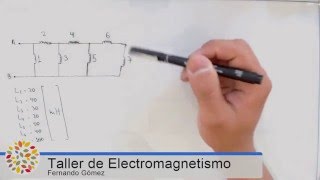 Electricidad y Magnetismo  Circuito de Inductores [upl. by Theodora]