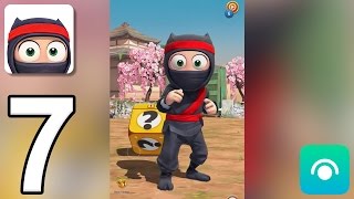 Clumsy Ninja  Gameplay Walkthrough Part 7  Level 1012 iOS Android [upl. by Demmahum]