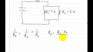 Series Parallel Circuits  How to solve for total resistance [upl. by Rosenberger]