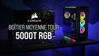 CORSAIR iCUE 5000T RGB [upl. by Tuckie426]