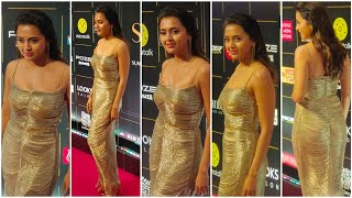 Tejaswi Prakash Just Looking Like A Waao 😍 Arrives At Bollywood Hungama Style Icons Awards 2024 [upl. by Paulson]