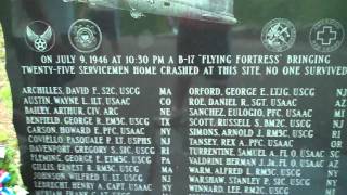 B17 Crash Memorial on Mount Tom in Holyoke MA [upl. by Vito]