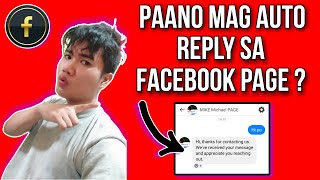 HOW TO SET UP AUTO REPLY ON FACEBOOK PAGEMESSENGER  PAANO MAG AUTO REPLY SA FB PAGE MESSENGER [upl. by Noelani]