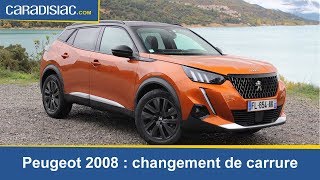 Essai  Peugeot 2008  changement de carrure [upl. by Epp671]