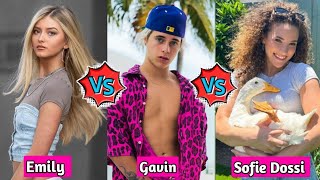 Emily Dobson vs Gavin Magnus vs Sofie Dossi Lifestyle Comparison 2024 [upl. by Hsilgne]