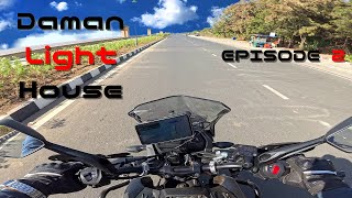 Mumbai to Dahanu  Daman via Coastal route  Bike Ride  Episode 2 shoton insta360 acepro [upl. by Carmel]