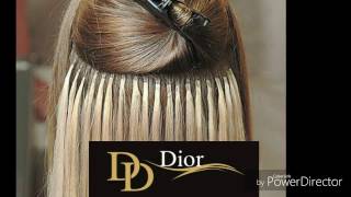 Nadgradba na kosa  Studio DD Dior Hair Extensions [upl. by Melinde]