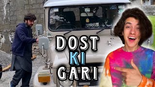 Meri Dost Ki Gari 🚘😍  BILAL RUMI [upl. by Fletch]