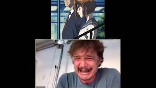 Pedro Pascal crying  Initial D meme [upl. by Linetta]