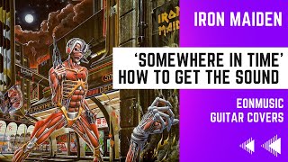 How to get Iron Maiden Somewhere in Time sound using Jackson Adrian Smith San Dimas SDX [upl. by Guimar]