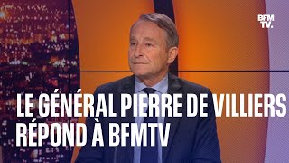 Linterview du général Pierre de Villiers sur BFMTV en intégralité [upl. by Nennarb]