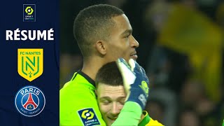 FC NANTES  PARIS SAINTGERMAIN 3  1  Résumé  FCN  PSG  20212022 [upl. by Curtis]