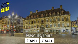 ParcoursRoute  Stage 1  Tour de France 2025 [upl. by Crooks]