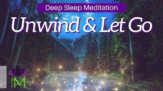 Detach from Thoughts and Worries Deep Sleep Meditation  Mindful Movement [upl. by Etteinotna499]