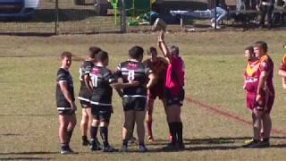 Group 6 CRL Round 10 Second Division 2nd half Magpies v Roosters [upl. by Rj]