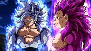 OLD Goku And GOD Vegeta Surpass Their Limits  Dragon Ball Shinken MOVIE [upl. by Naerad392]