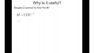 AQA FP4  Eigenvalues and Eigenvectors 5 Diagonalisation [upl. by Aneladgam]