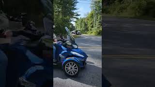 Being a ryde spotter at SpyderQuest 2024 canamonroad canamspyder seatosky [upl. by Akerdnuhs210]