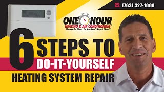 Heating Repair  DoItYourself  6 Steps to Heating System Repair  Northerns One Hour [upl. by Mailliwnhoj]