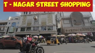 T Nagar street shopping  T Nagar Ranganathan Street Chennai  Cheapest Market Walk Vlog  தீ நகர் [upl. by Anilev753]