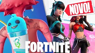 As Skins e o NOVO Evento Verão Não Esquenta no FORTNITE [upl. by Adnalram688]