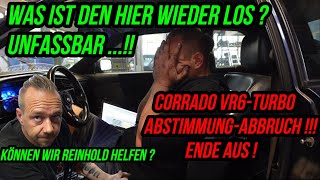 TurboGockel  WAS IST DENN HIER WIEDER LOS  UNFASSBAR  CORRADO VR6 TURBO  ABSTIMMUNG ABBRUCH [upl. by Ailasor]