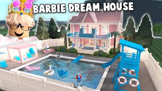 DECORATING THE BLOXBURG BARBIE DREAM HOUSE IM KEN BARBIE [upl. by Husha267]