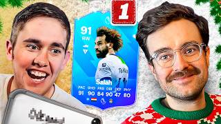 FC24 Squad Builder Showdown Advent POTM SALAH Day 1 vs PieFace [upl. by Angelika752]