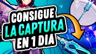 GUIA DEFINITIVA🎣 CONSIGUE LA LANZA DE LA CAPTURA EN 1 DIA Genshin Impact [upl. by Fabozzi]