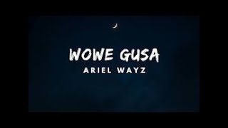 Ariel wayz wowe gusa lyrics [upl. by Everick]