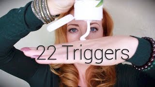 22 ASMR Triggers  No Talking  Intensely Relaxing Sounds [upl. by Tavie]