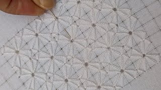 Tarkashi Designs Complete Tutorial for Border Embroidery Design Tarkashi Design Hardanger [upl. by Lucilla]