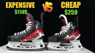 Cheap vs Expensive hockey skates  What is the real difference  FT6 Pro VS FT 670 [upl. by Irovi914]