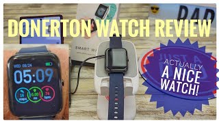 Donerton Smart Watch Review amp How To Setup [upl. by Vivi]