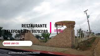 Restaurante Villa Rural Descubra o Sabor e a Tradição  Brejão PE Perto de Garanhuns [upl. by Hulton]