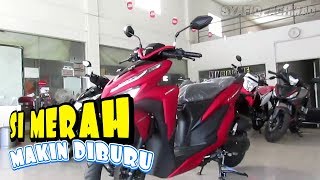 VARIO 150 2019 Exclusive Matte Red  Harga Honda Vario Terbaru [upl. by Nirrac]