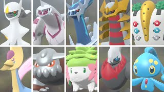 All Legendary Pokemon amp How To Catch Them In Pokemon Legends Arceus [upl. by Monk]