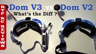 RC Reviews Fat Shark Dominator V3 vs Dominator V2 Whats the difference [upl. by Aratahs]