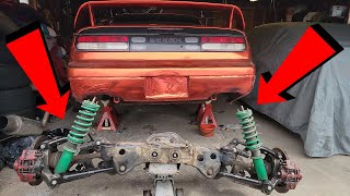 The Best Guide on How To Replace Subframe Bushings on A Nissan 300zx [upl. by Hoffmann]