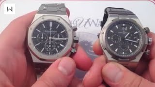 Audemars Piguet Royal Oak Chronograph Vs Vacheron Constantin Overseas Chronograph [upl. by Riannon]