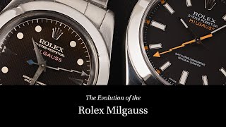 The Evolution of the Rolex Milgauss [upl. by Cristine]